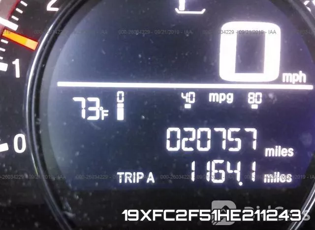 19XFC2F51HE211243 фото 8