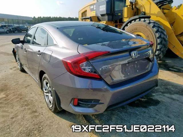19XFC2F51JE022114 фото 4