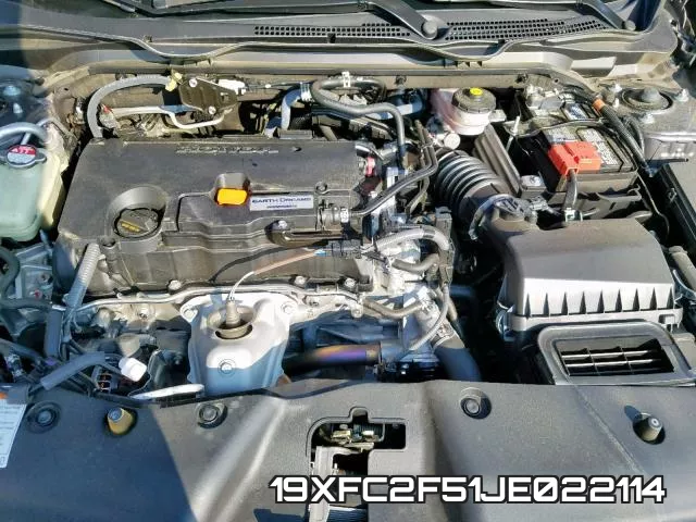 19XFC2F51JE022114 фото 8