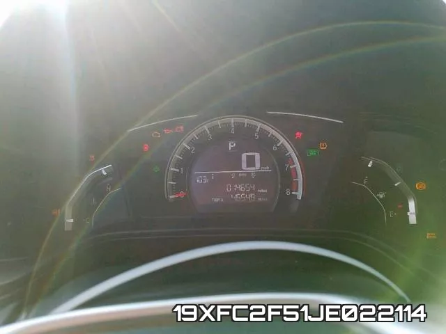 19XFC2F51JE022114 фото 9