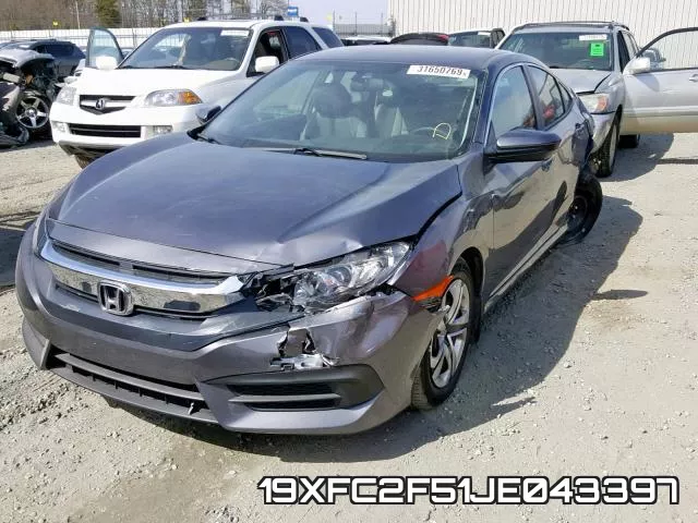 19XFC2F51JE043397 фото 3