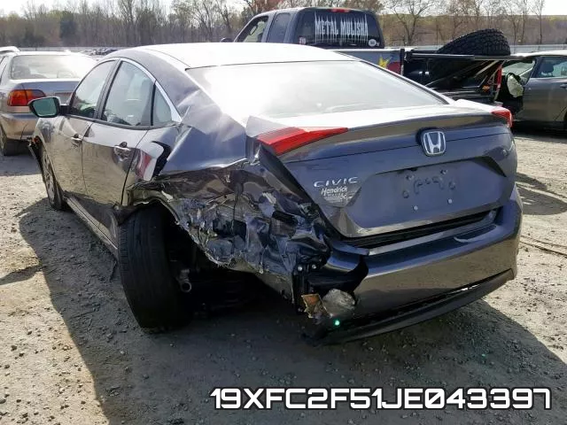 19XFC2F51JE043397 фото 4