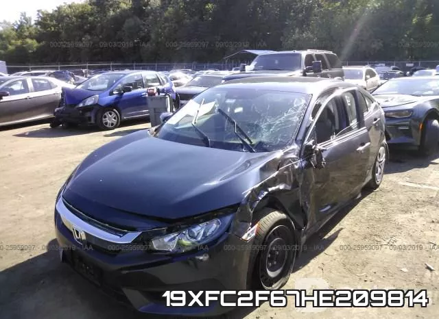 19XFC2F67HE209814 фото 3