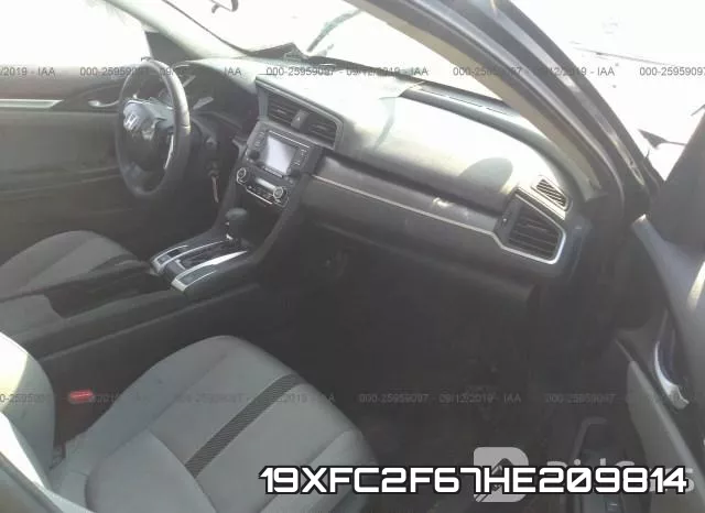 19XFC2F67HE209814 фото 6