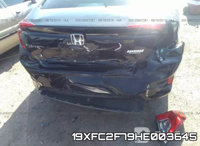 19XFC2F79HE003645 фото 7