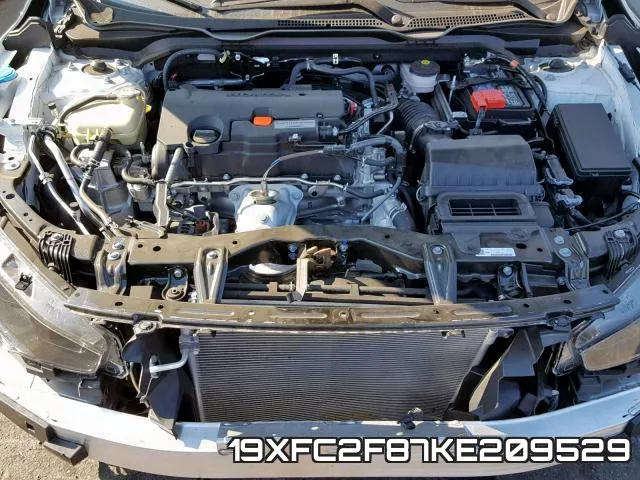 19XFC2F87KE209529 фото 8