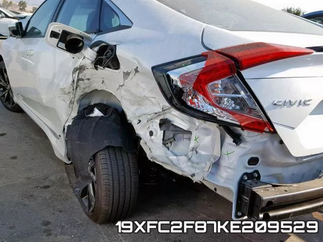 19XFC2F87KE209529 фото 10