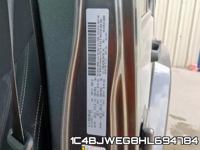 1C4BJWEG8HL694784 фото 2