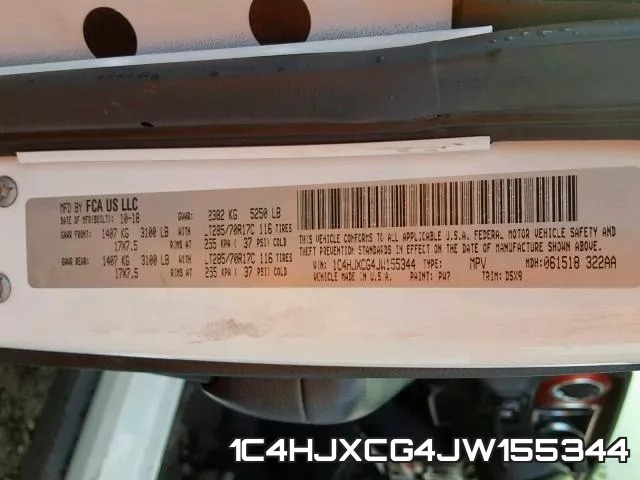 1C4HJXCG4JW155344 фото 2