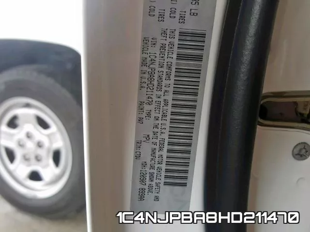 1C4NJPBA8HD211470 фото 2