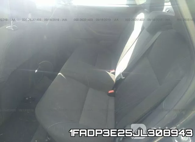 1FADP3E25JL308943 фото 9