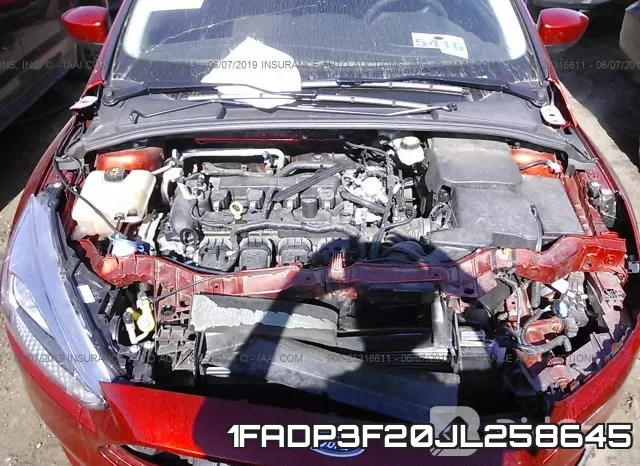 1FADP3F20JL258645 фото 2
