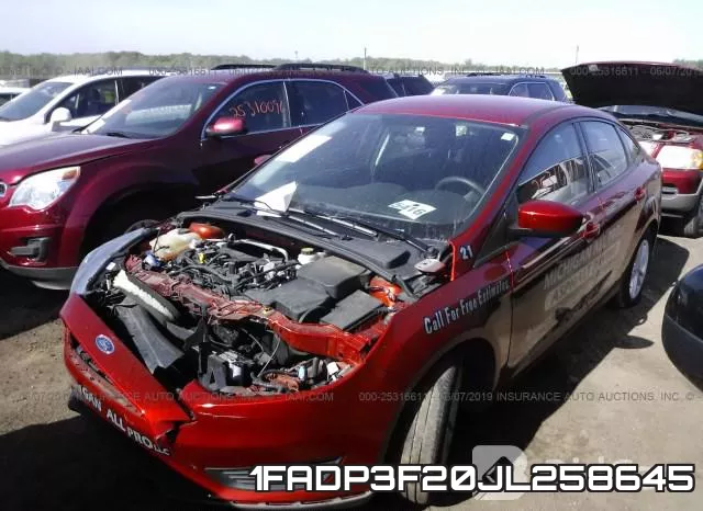 1FADP3F20JL258645 фото 3