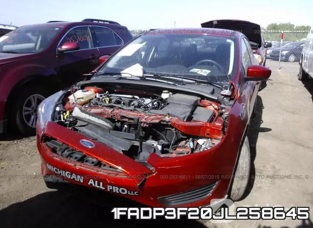 1FADP3F20JL258645 фото 7