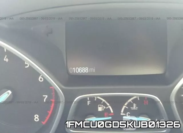 1FMCU0GD5KUB01326 фото 8