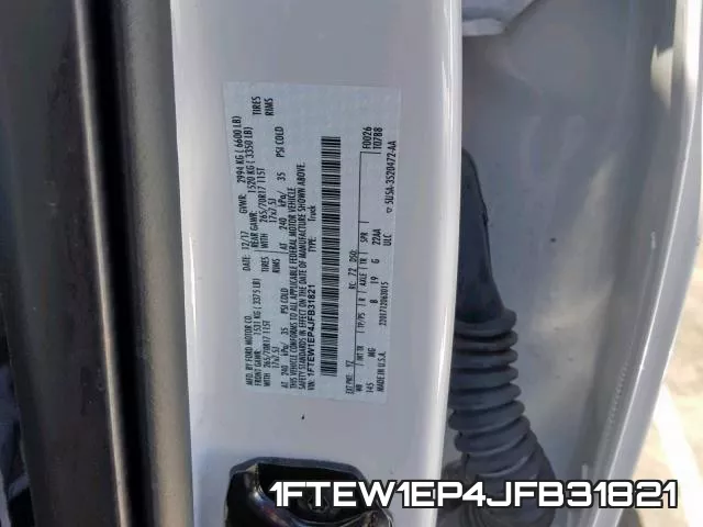 1FTEW1EP4JFB31821 фото 2