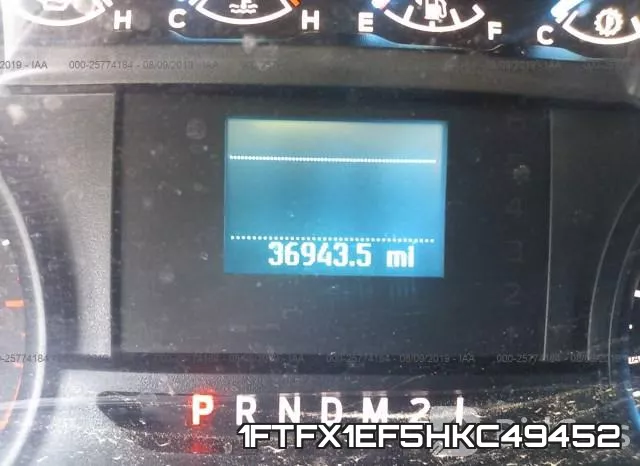 1FTFX1EF5HKC49452 фото 8
