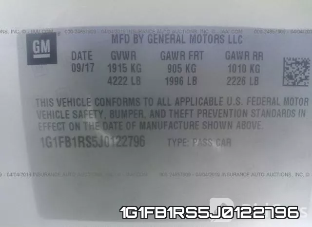 1G1FB1RS5J0122796 фото 10