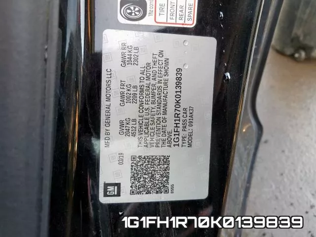1G1FH1R70K0139839 фото 2