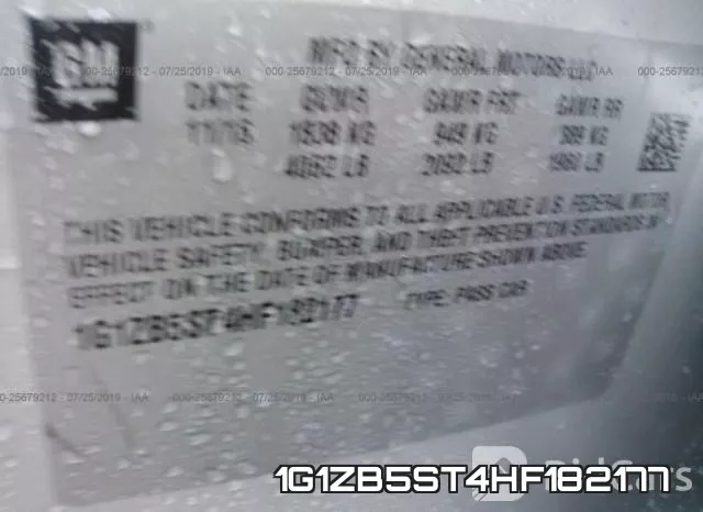 1G1ZB5ST4HF182177 фото 10