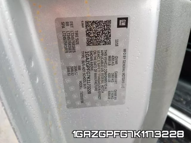 1GAZGPFG7K1173228 фото 2