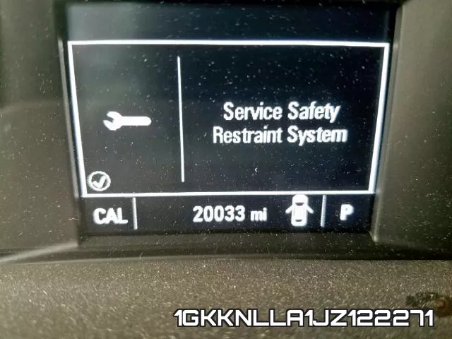 1GKKNLLA1JZ122271 фото 9