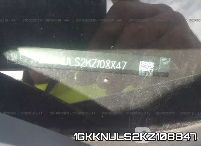 1GKKNULS2KZ108847 фото 10