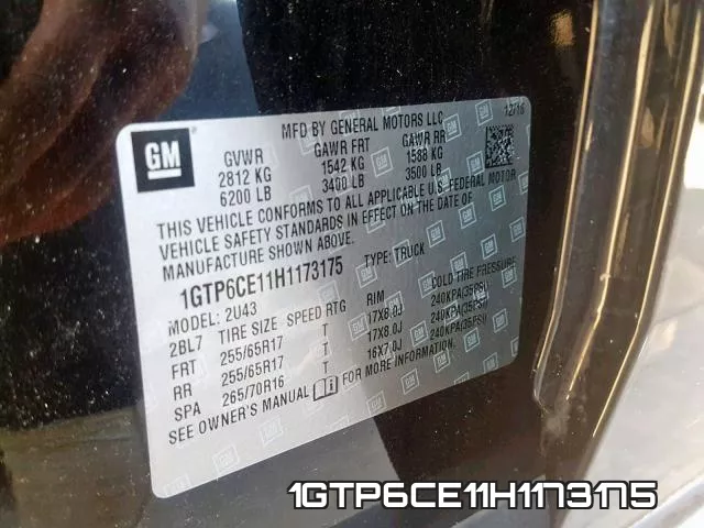 1GTP6CE11H1173175 фото 2