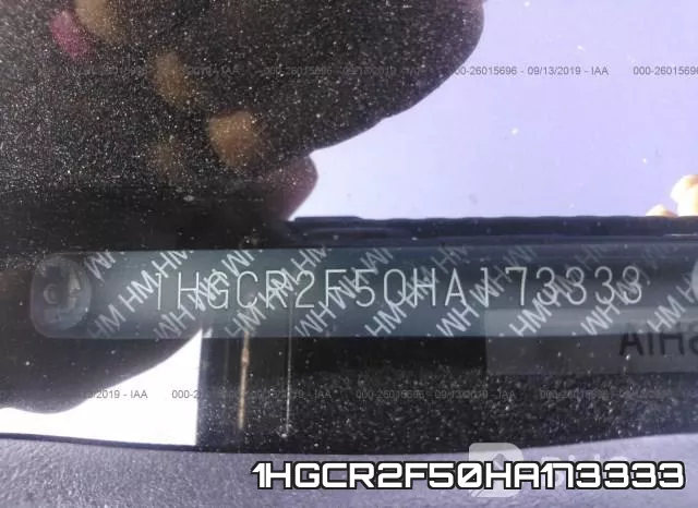 1HGCR2F50HA173333 фото 10