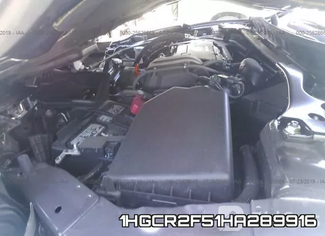 1HGCR2F51HA289916 фото 2