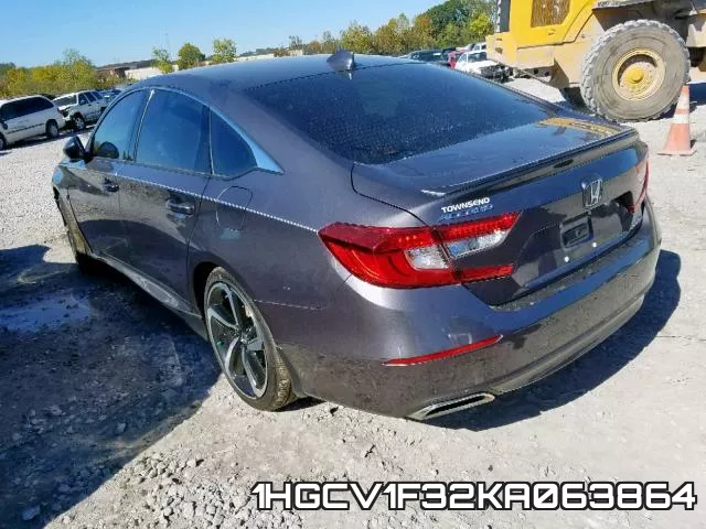 1HGCV1F32KA063864 фото 4
