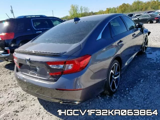 1HGCV1F32KA063864 фото 5