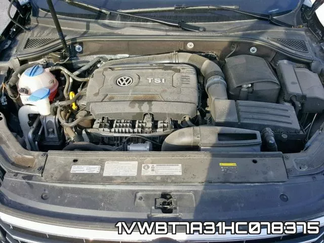 1VWBT7A31HC078375 фото 8