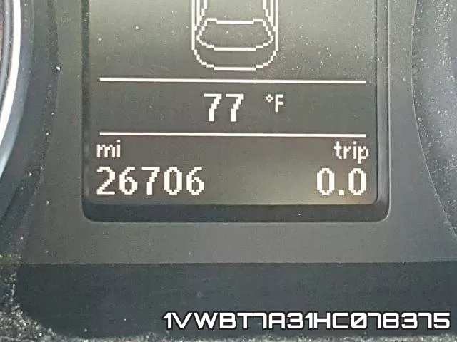 1VWBT7A31HC078375 фото 9