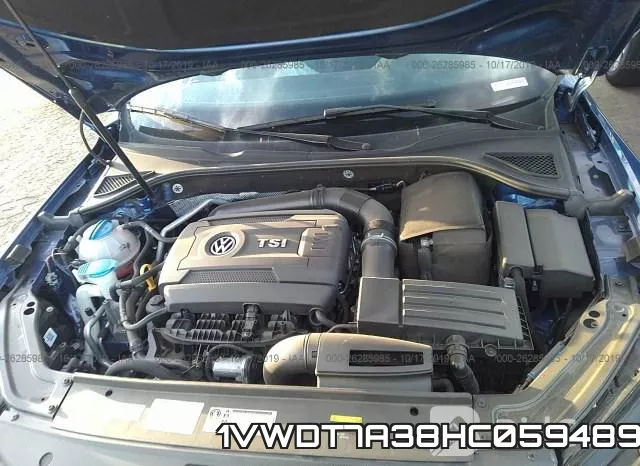 1VWDT7A38HC059489 фото 2
