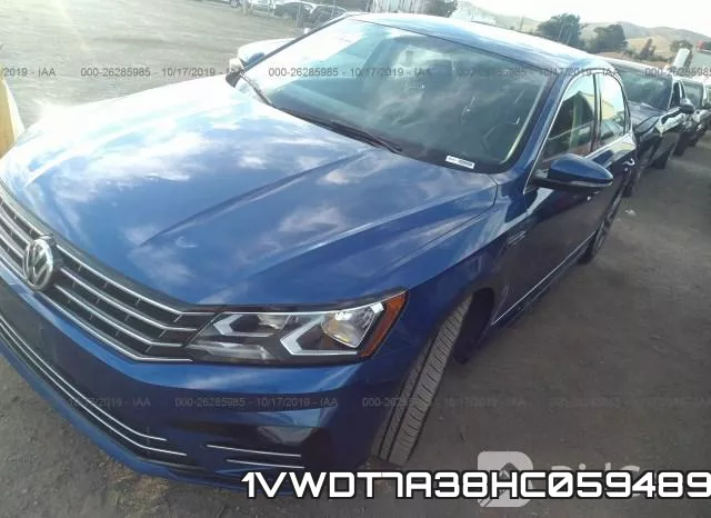 1VWDT7A38HC059489 фото 3