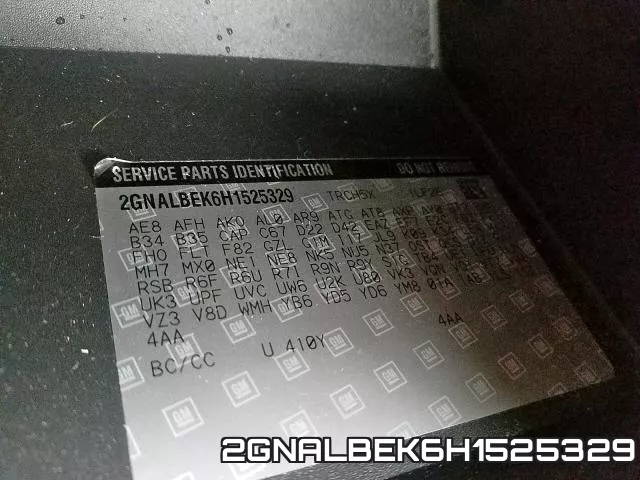 2GNALBEK6H1525329 фото 2