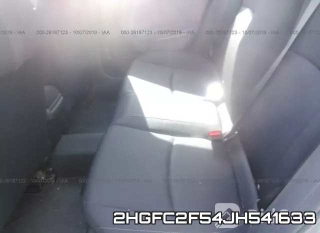 2HGFC2F54JH541633 фото 9