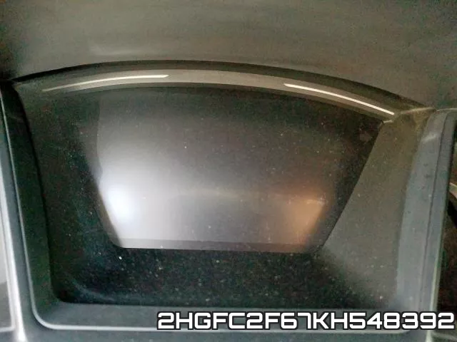 2HGFC2F67KH548392 фото 9