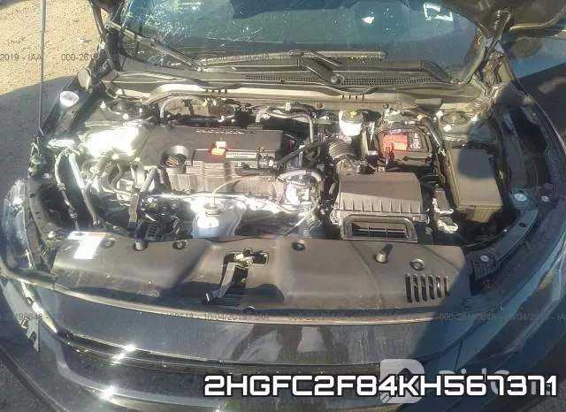 2HGFC2F84KH567371 фото 2