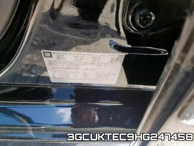 3GCUKTEC9HG247458 фото 2