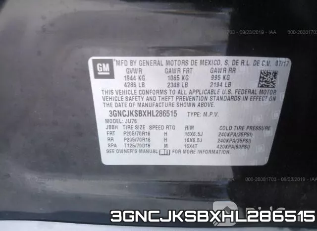 3GNCJKSBXHL286515 фото 10