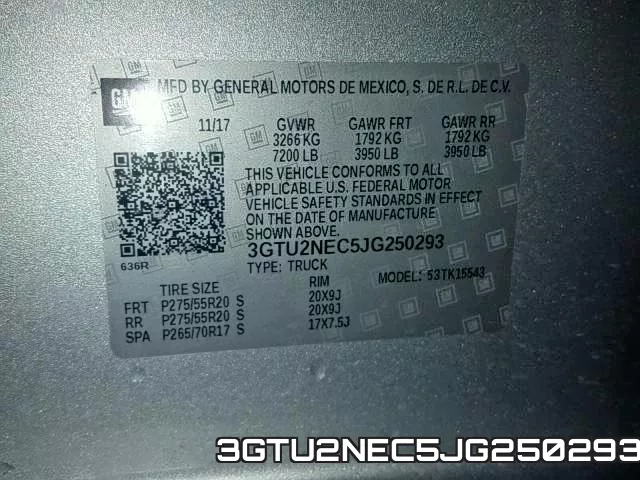 3GTU2NEC5JG250293 фото 2