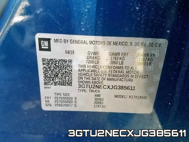 3GTU2NECXJG385611 фото 2