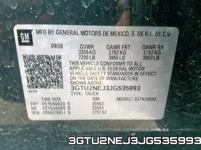 3GTU2NEJ3JG535993 фото 2