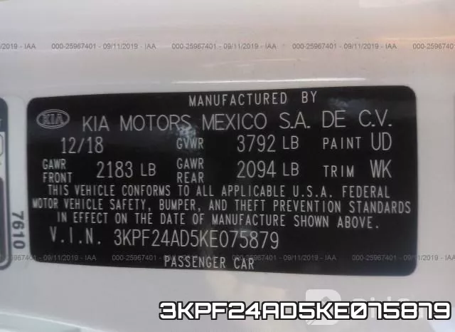 3KPF24AD5KE075879 фото 10