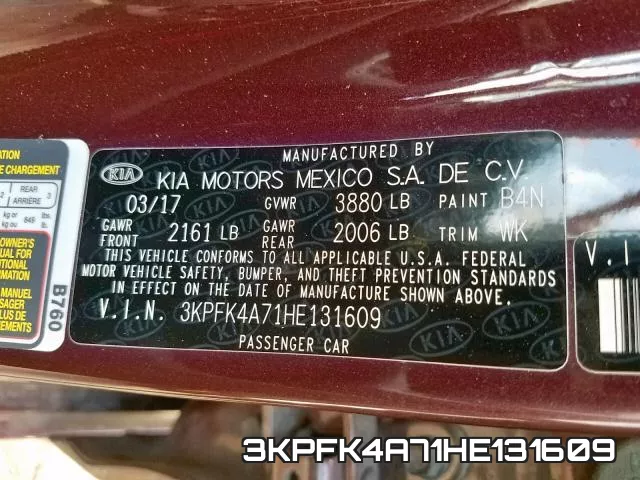 3KPFK4A71HE131609 фото 2