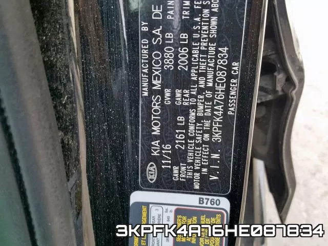 3KPFK4A76HE087834 фото 2