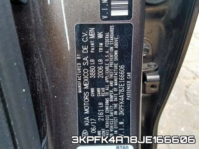 3KPFK4A78JE166606 фото 2