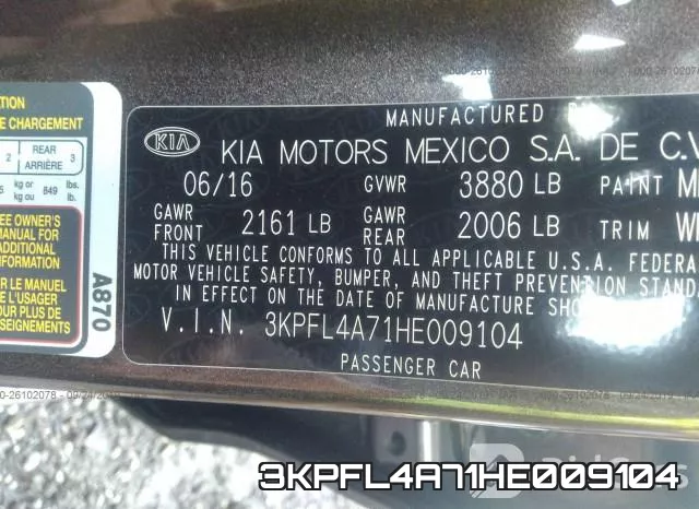 3KPFL4A71HE009104 фото 10